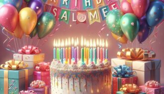 joyeux anniversaire à \" Salomée \"
