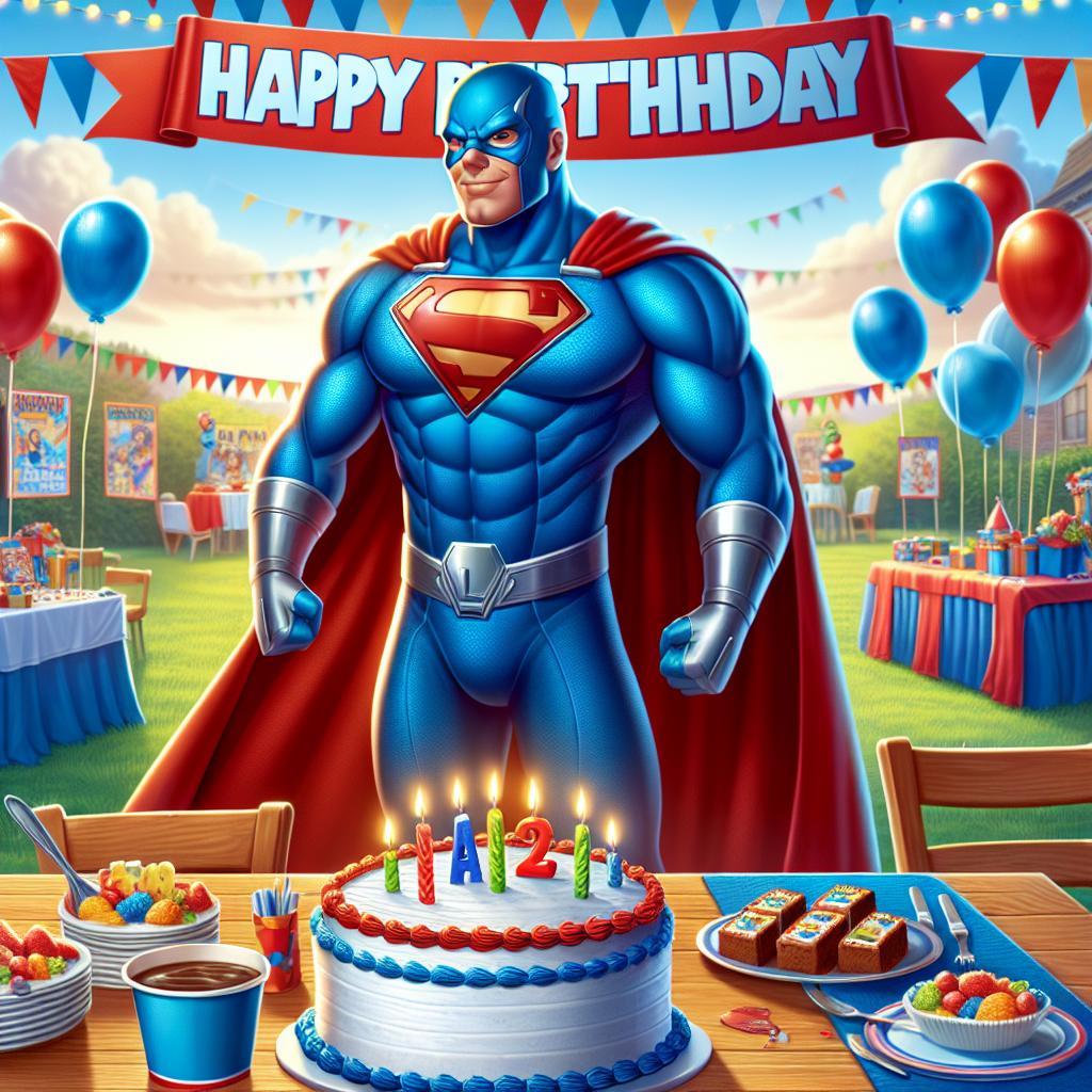 joyeux anniversaire à  » Larry »: créez texte et image