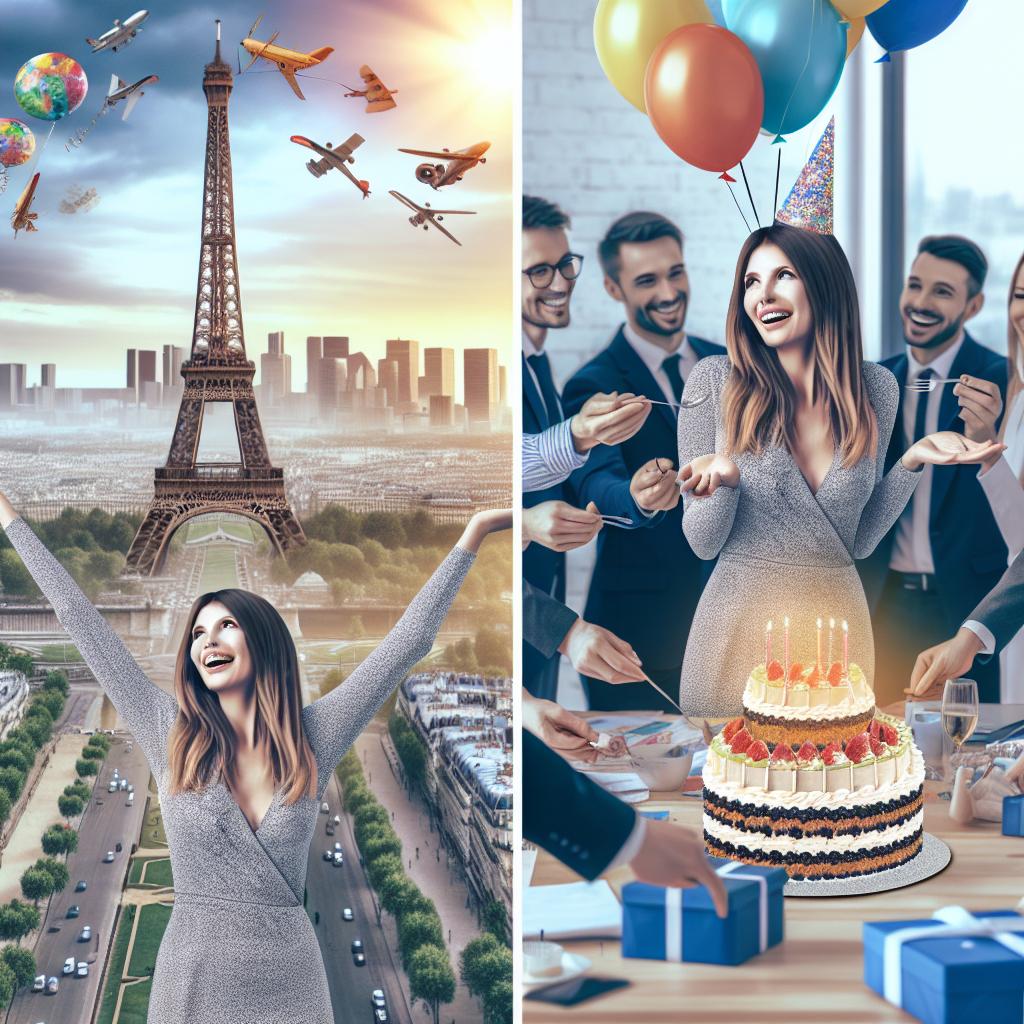 joyeux anniversaire à » Marine « : créez texte et image