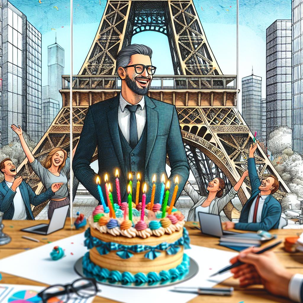 joyeux anniversaire à  » Frédéric »: créez texte et image
