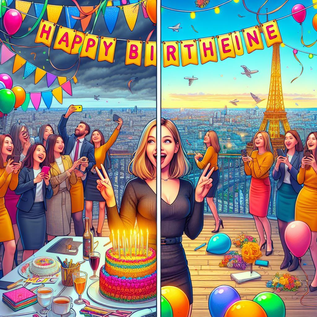 joyeux anniversaire à  » Méline « : créez texte et image