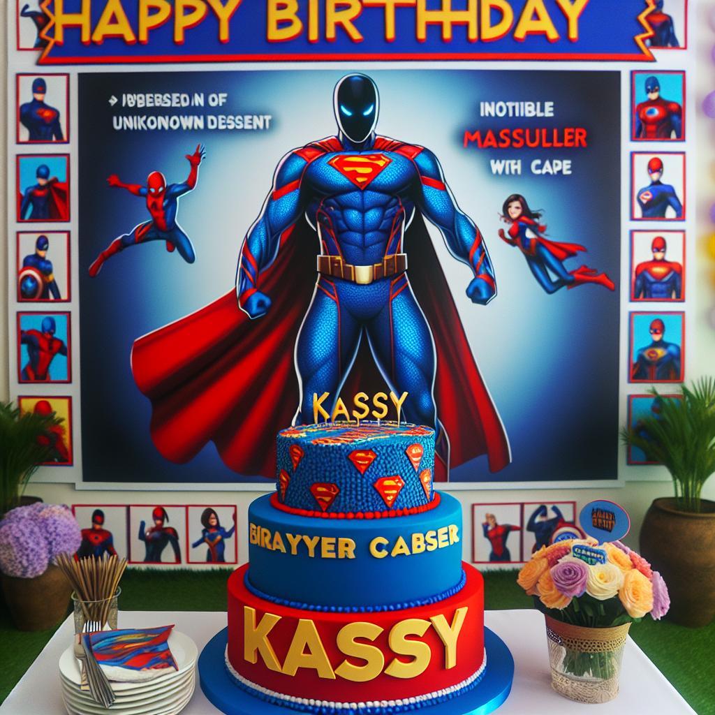 joyeux anniversaire à  » Kassy « : créez texte et image