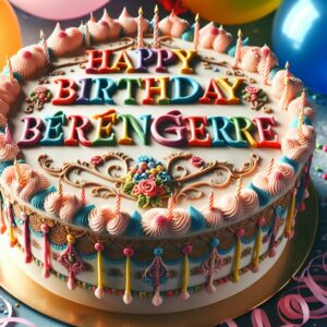 joyeux anniversaire à "Bérengère"
