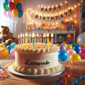 joyeux anniversaire à " Léonardo"