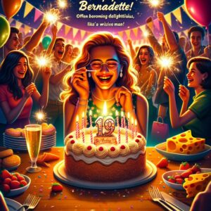 🎉 Joyeux anniversaire, Bernadette ! 🎉 Aujourd'hui, tu as officiellement 19 ans, mais avec ta loyauté et ta sagesse, on pourrait dire que tu es un vrai vieux sage ! 😄 Comme le bon fromage, tu as le mérite de t'améliorer avec le temps. Chaque année qui passe, tu deviens plus délicieuse ! 🧀✨ Rappelle-toi : l'âge n'est qu'un chiffre, alors fais-la sauter cette bougie comme si c’était la 1ère ! 🎂 Avec toi, les anniversaires sont toujours festifs ! Que cette journée soit aussi incroyable que toi ! 🥳 Alors, profite bien de chaque instant et n'oublie pas : on est là pour rire, danser et savourer ta jeunesse éternelle ! 🥰🎈 #AnniversaireBernadette #19EtToujoursJeune #Fête 🎊 Profite bien de cette journée exceptionnelle !