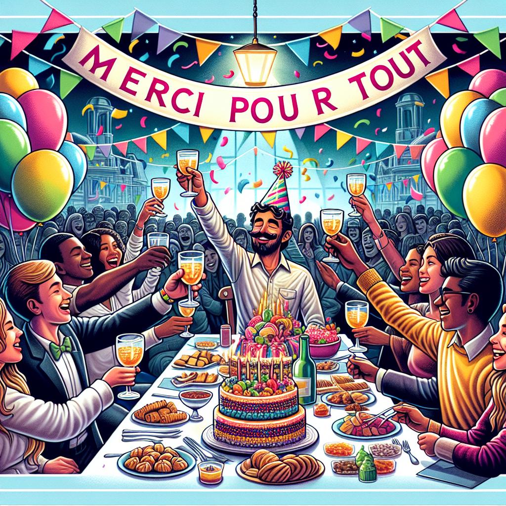 Remerciement lors d’un anniversaire: Promesses pour l’année prochaine