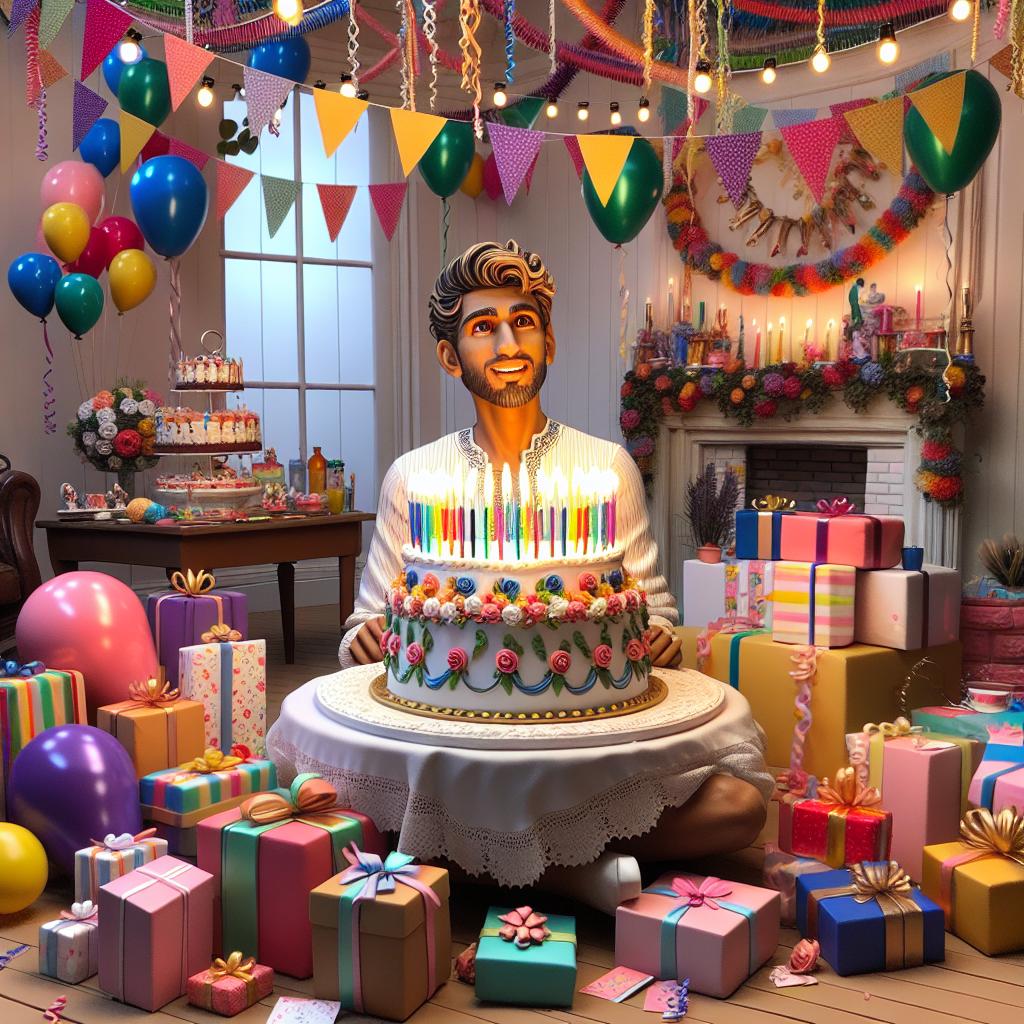 joyeux anniversaire à  » Yann »: créez texte et image