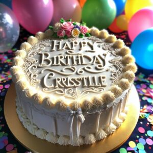 joyeux anniversaire à "Cristelle"