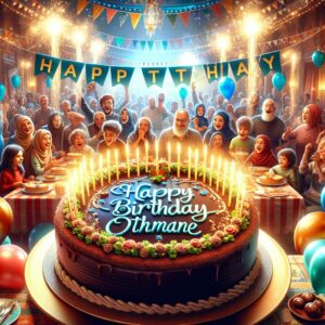 joyeux anniversaire à "Othmane"