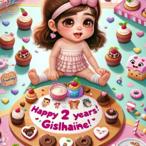 joyeux anniversaire à "Gislhaine"