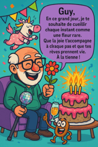 image anniversaire Guy