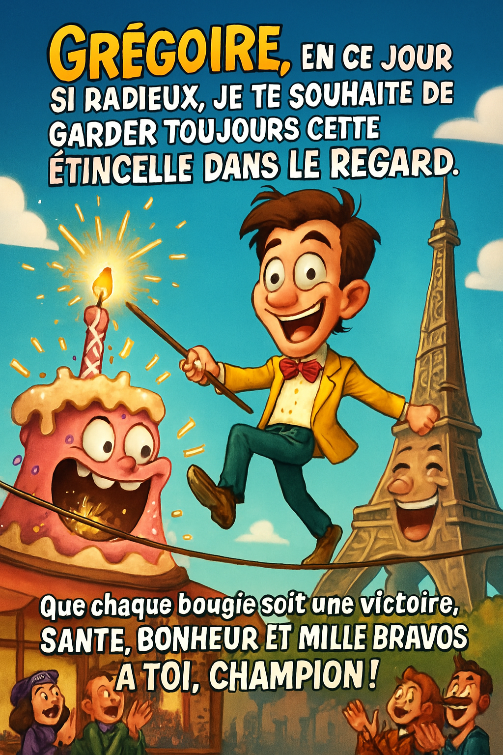Joyeux anniversaire Grégoire