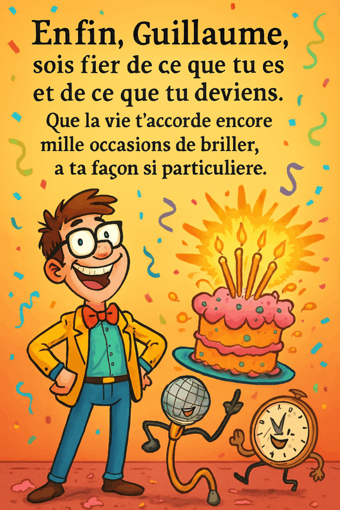 image anniversaire drôle guillaume 3