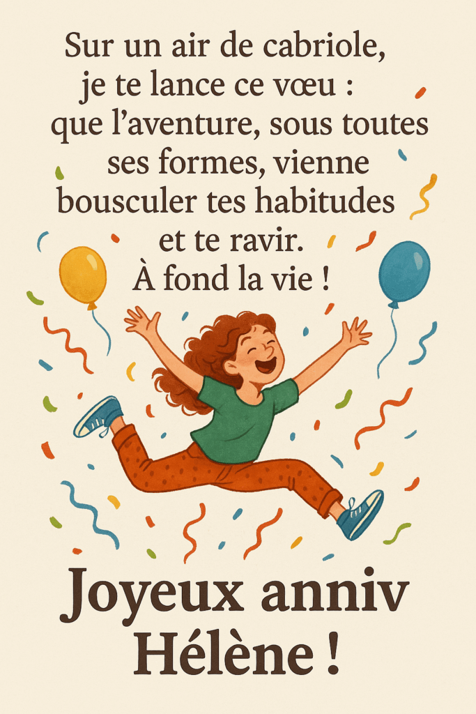 image anniversaire hélène 3