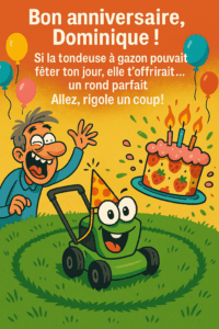 Joyeux anniversaire Dominique