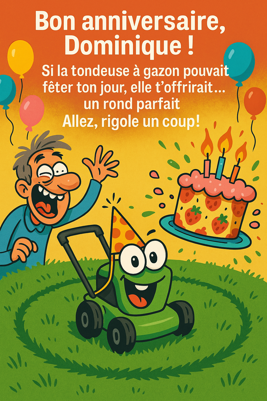 Joyeux anniversaire Dominique