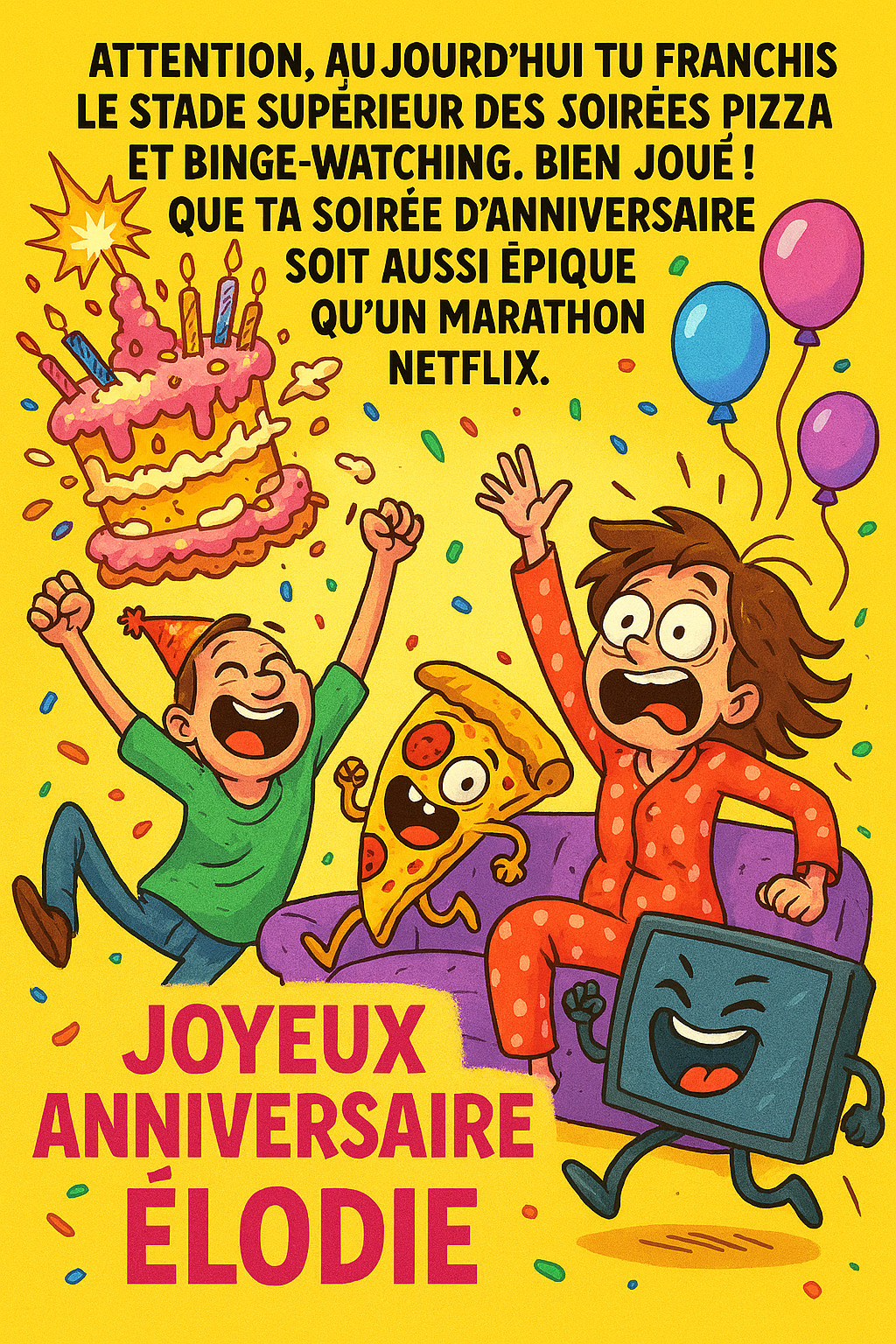 Joyeux anniversaire Élodie