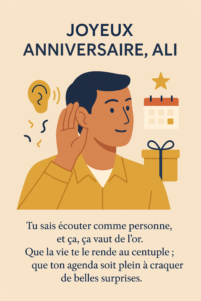 Joyeux anniversaire Ali : 20 textes inédits